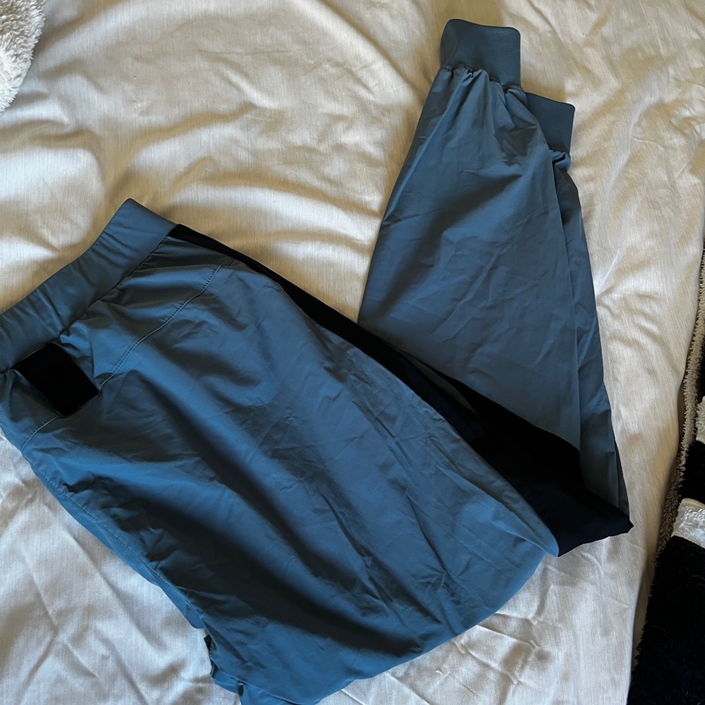 ASRV Charcoal Gray Blue Joggers